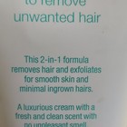 Hydro Silk Exfoliating Hair Removal Cream For Body  White  Fresh   Clean Scent