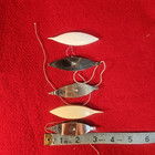 Vtg Tatting Shuttle Plastic Celluloid Stainless Steel  Antique Collector  Lace