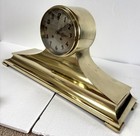 Early 1913 Chelsea Tambour Brass Clock  4 With Ship s Bell