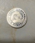 1 Gram  999 Fine Silver Monarch Salmon Fish Round Bu