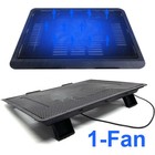 Usb Cooler Laptop Cooling Pad 3 6 5 Fans Stand Quiet Led Light Radiator 11-17  
