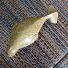 Canadian Inuit Stone Carving Beluga Whale Inuit Art Certificate