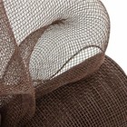 Fall Wreath Brown Deco Mesh - 10  X 10 Yards  Thanksgiving