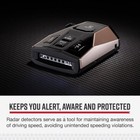 Cobra Rad 450 Laser Radar Detector  Long Range  False Alert Filter  Voice Alert