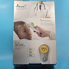 Braun No Touch Forehead Digital Thermometer  All Ages  White Bnt300us