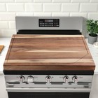 30 x22  Stove Top Cover Wooden Noodle Board With Handles For Gas Electric Stove