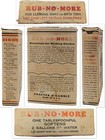 Antique Rub-no-more Cleanser   Washing Powder Graphic Box Elephants 9 5 Oz  Open