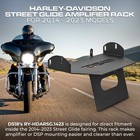 Ds18 Harley-davidson Street Glide Amplifier Rack For Models 2014   2023