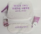 Victoria Secret Pink - 4 Pc Gift Set - Eye Mask  Bag  Mini Mist N Lotion - New M
