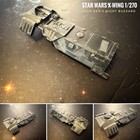 Star Wars X-wing 15    L Kylo Ren Night Buzzard Raw Unpainted Resin 16k 3d