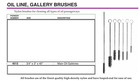 2 Pack Pioneer Oil Line Gallery Nylon Brush 3 4  X 3  X40   Main Oil Galleries 