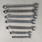 Craftsman Vintage 7 Pc 12pt Sae Combination Wrench Set V Va Vv Usa Tool Mechanic