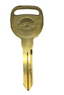 1 New Chevy Bow-tie Logo Key Blank 24k Gold For Select 1999-2009 B102 15026223