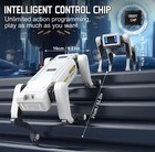 Upgraded Intelligent Robot Dog With Wireless Remote   Ai Voice Control Fun Toy