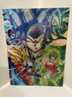 Goku Vegeta Trunks Broly Dragonball 3d Holographic Lenticular Poster