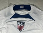 2022 United States Mens National Team White World Cup Jersey Size Large Nike Usa