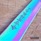 27  Full Tang Ninja Tanto Sword Machete Katana W  Nylon Sheath Engraved Blade