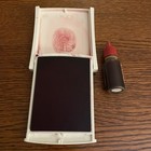 Retired Stampin    Up  Rose Red Ink Pad And Refill  full  Set  used 