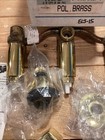 Eljer Vintage Polished Brass Dual Control 3 Valve Tub Shower Faucet Less Handles