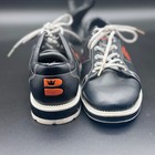 Brunswick Bowling Shoes Mens 7 5 Black Copa K250-1 Lace Up Contrast Stitch