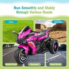 Three Wheels Battery Powered Ride On Motorbike  Ride On Toy With Led Light Wheel