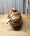Atlantic Mold Ceramic Baked Potato Shaped Serving Dish bowl With Serving Spoon 