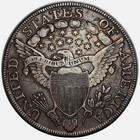1802 Draped Bust Dollar  ultra Key Date   Choice Vf 