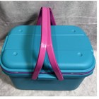 Vintage Eagle Storage Organizer Carryall Tote Bin Container Sewing Crafts 3 Pc 