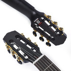 Silent Acoustic Nylon String Practice Guitar Mahogany Travel Classical Guitar