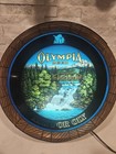 Vintage Rare Olympia Beer Barrel Motion Sign Light Up Waterfall Ask For Oly Read