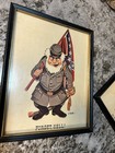 2 Framed Jf Martin Prints 1961 Union Forget It    1958 Confederate Forget Hell 