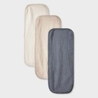 Lot 12 Pack Cloud Island Muslin Burp Cloths 19 5 x8 25  Large Neutral 4 Sets