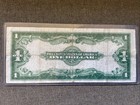 1923  1 Dollar Silver Certificate Blue Seal Large Size Note Vf Sng 35