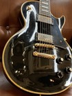 Gibson 2016 1968 Les Paul Custom Vos Antique Ebony Refret Re-nutted Safe Deliver