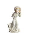 Vintage Art Deco Porcelain Woman Figurine