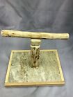 Manzanita Bird Perch Table Top Training Stand Cockatiel Budgie Love Birds  11