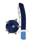 Medieval Flail Mace Plush Toy Spiked Ball And Chain Toy Gray 32    