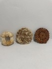 Job Lot 3  Vintage Chinese japanese Stone glass Figures 