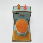 Vintage Petite Princess Bathroom Toilet Ideal Japan Dollhouse Furniture 1 16