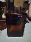 Vintage Avon Brown Glass Book Shape Classics Aftershave Bottle Empty