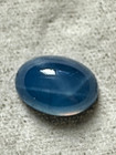 Blue Star Sapphire Cabochon Loose Stone Oval Chatoyant Gem