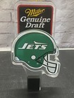 Vintage New York Jets Miller Genuine Draft Beer Tap Handle  old Logo 