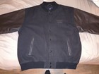 Port Authority Ncis 300 Cast Film Crew Varsity Jacket Xl Black Wool Collectible