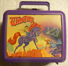 Wild Fire Purple Lunch Box Hanna-barbera Cartoon No Thermos Aladdin 1986 Vintage