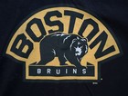Boston Bruins Nhl Men   s Size Large L T-shirt Nwot Black Fanatics Bear Logo Nwot