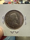 1962 Canada 50 Cents Silver Half Dollar Queen Elizabeth Ii 80  Silver Coin