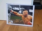 Mike Tyson Signed 10x8 Photo Heavy Weight Championship Vs  Holyfield With Coa 
