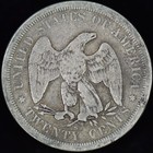 1875-s 20 Cent Piece     Vg Very Good     20c Silver Coin Seated 46a    trusted   