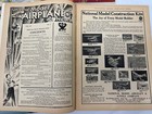 Universal Model Airplane News-1933-1940 Lot Of 4 Great Vintage Covers 