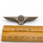 Vtg United Airlines Cabin Crew Flight Attendant Wings Pin Badge 30 Year Service
